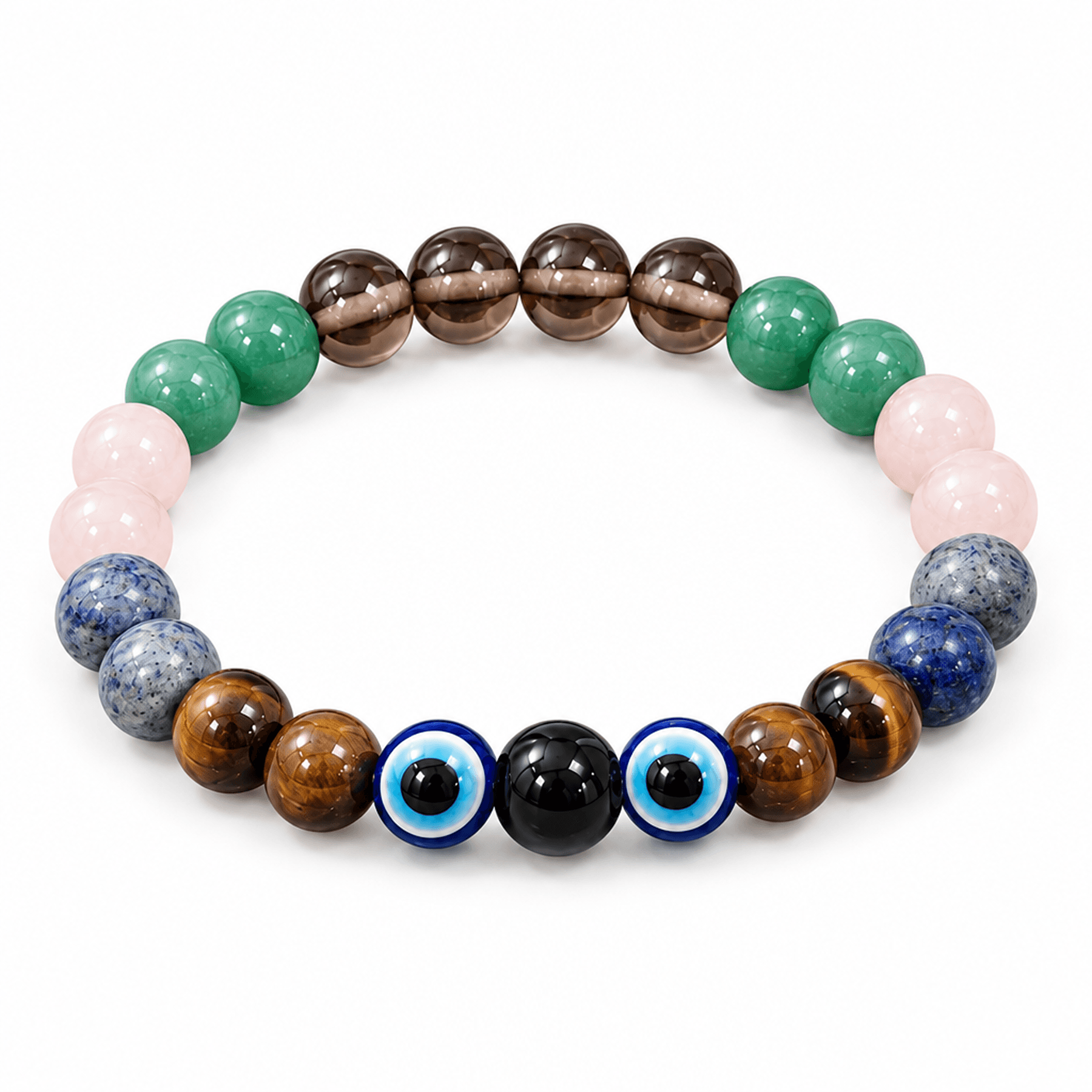 Tula (Libra) Rashi Crystal Healing Bracelet for Balance, Love & Mental Clarity (8mm Certified Beads) - view 1